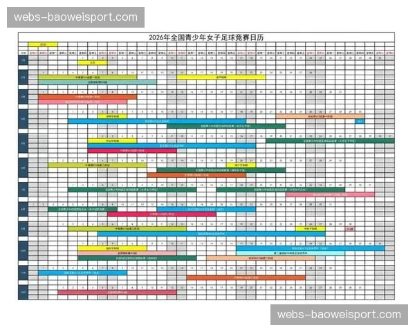 青训报道：中国足协发布2026年青少年足球赛事日历。